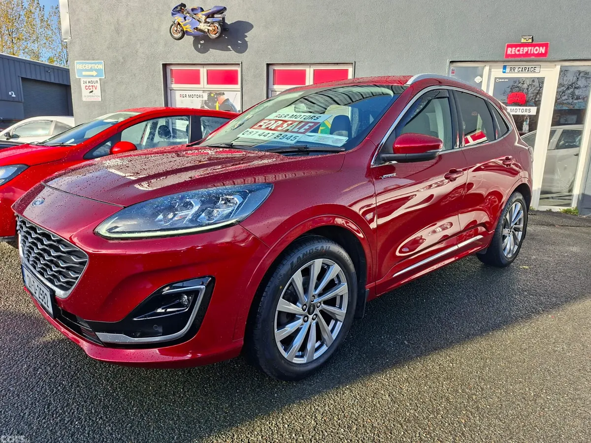 Ford Kuga SUV, Diesel Hybrid, 2021, Red