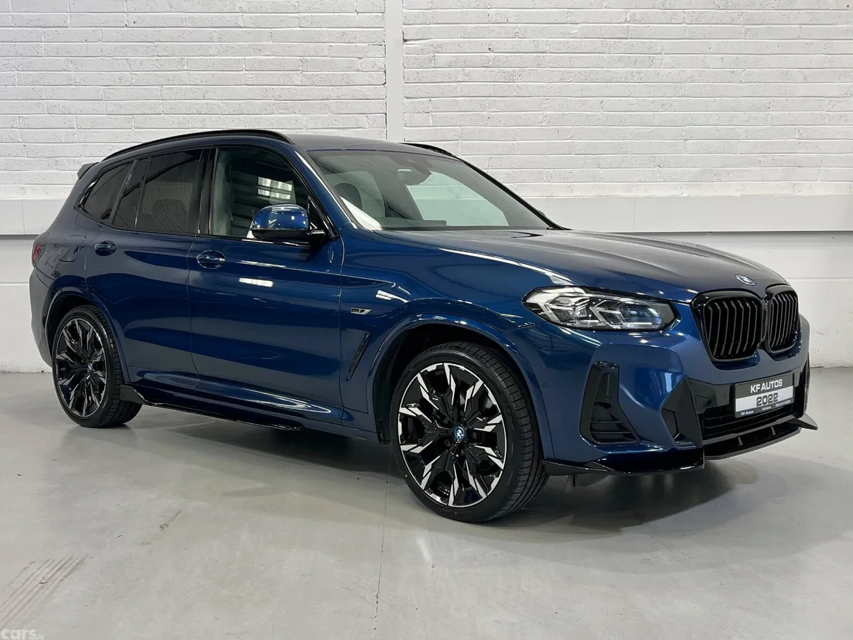 BMW X3 SUV, Petrol Plug-in Hybrid, 2022, Blue