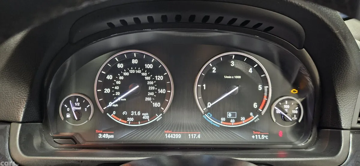 BMW 5-Series Saloon, Diesel, 2014, Grey