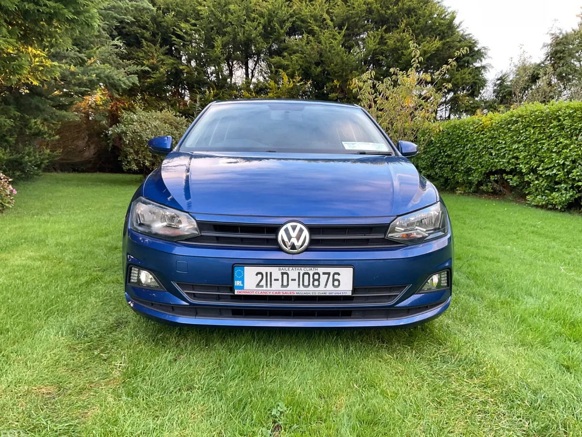 Volkswagen Polo Hatchback, Petrol, 2021, Blue