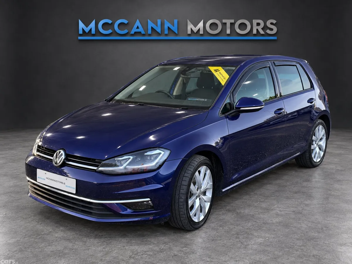 Volkswagen Golf Hatchback, Petrol, 2018, Blue