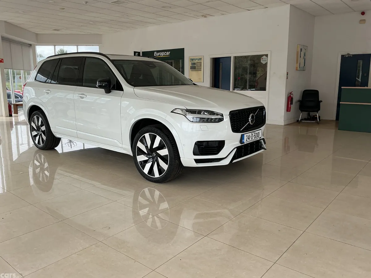 Volvo XC90 SUV, Petrol Plug-in Hybrid, 2024, White