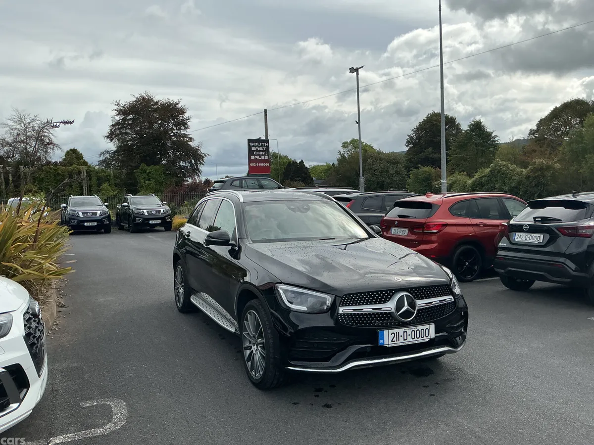 Mercedes-Benz GLC SUV, Diesel Hybrid, 2021, Black