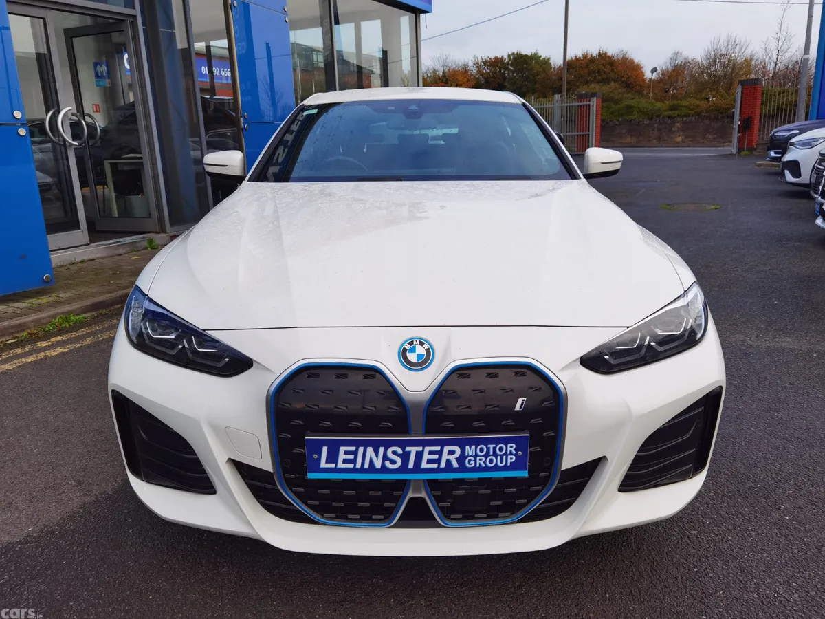 BMW i4 Coupe, Electric, 2022, White