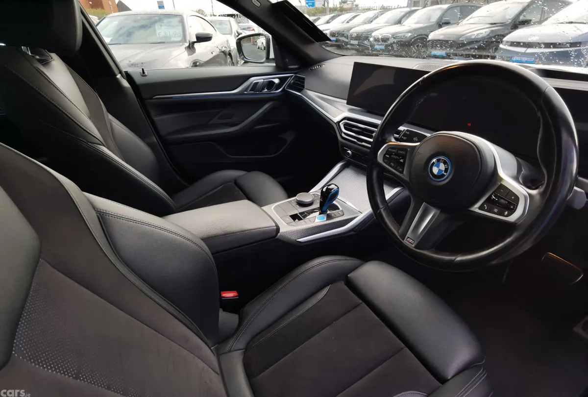 BMW i4 Coupe, Electric, 2022, White