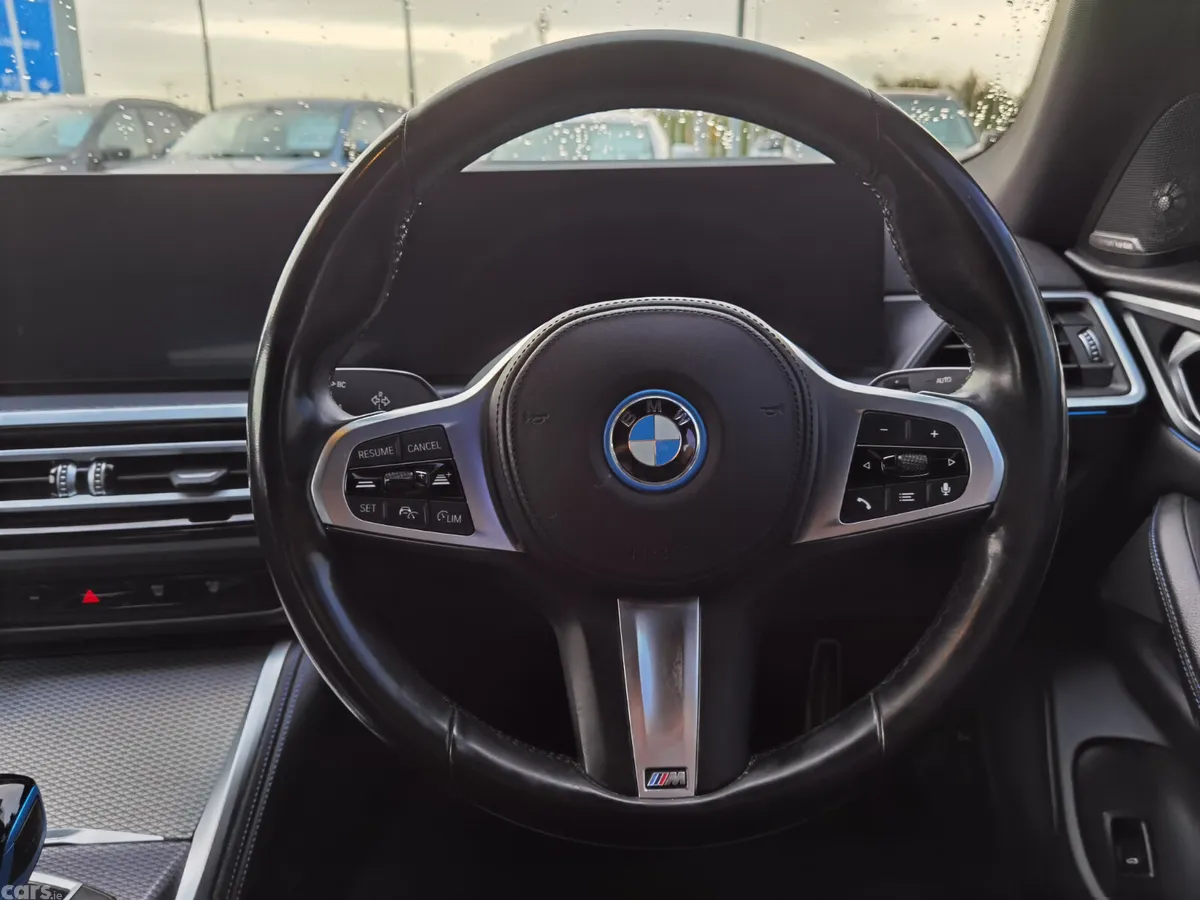 BMW i4 Coupe, Electric, 2022, White