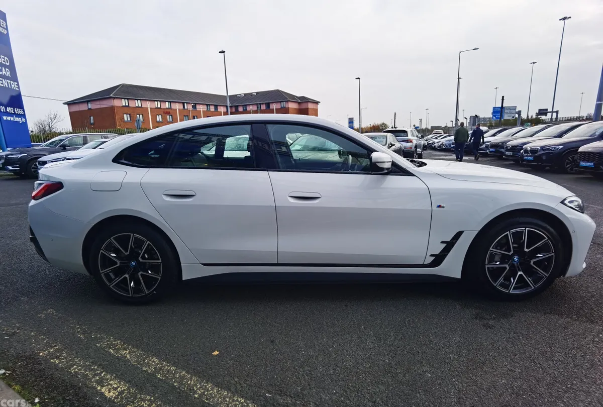 BMW i4 Coupe, Electric, 2022, White