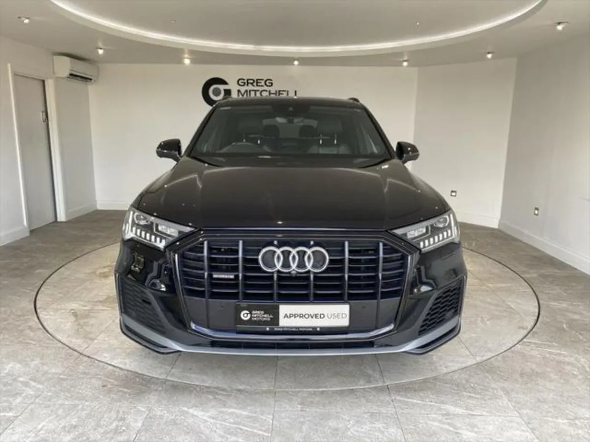 Audi Q7 SUV, Diesel Hybrid, 2020, Black