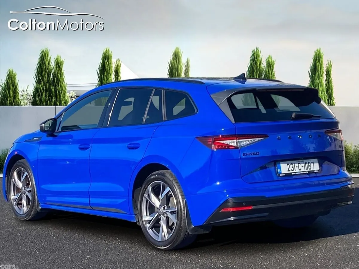 Skoda Enyaq Hatchback, Electric, 2023, Blue