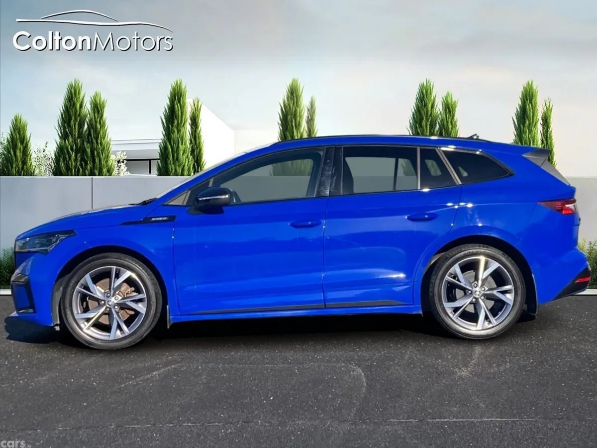 Skoda Enyaq Hatchback, Electric, 2023, Blue