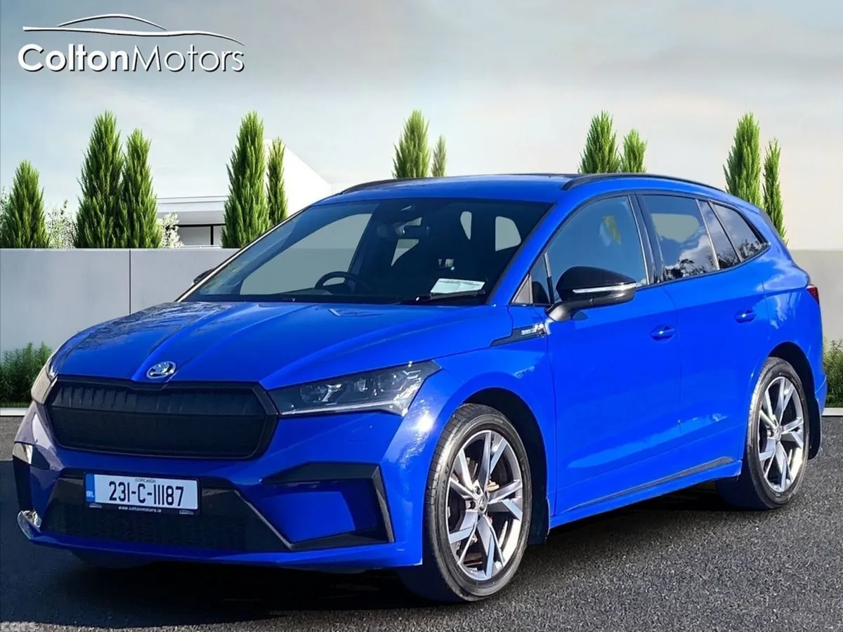 Skoda Enyaq Hatchback, Electric, 2023, Blue