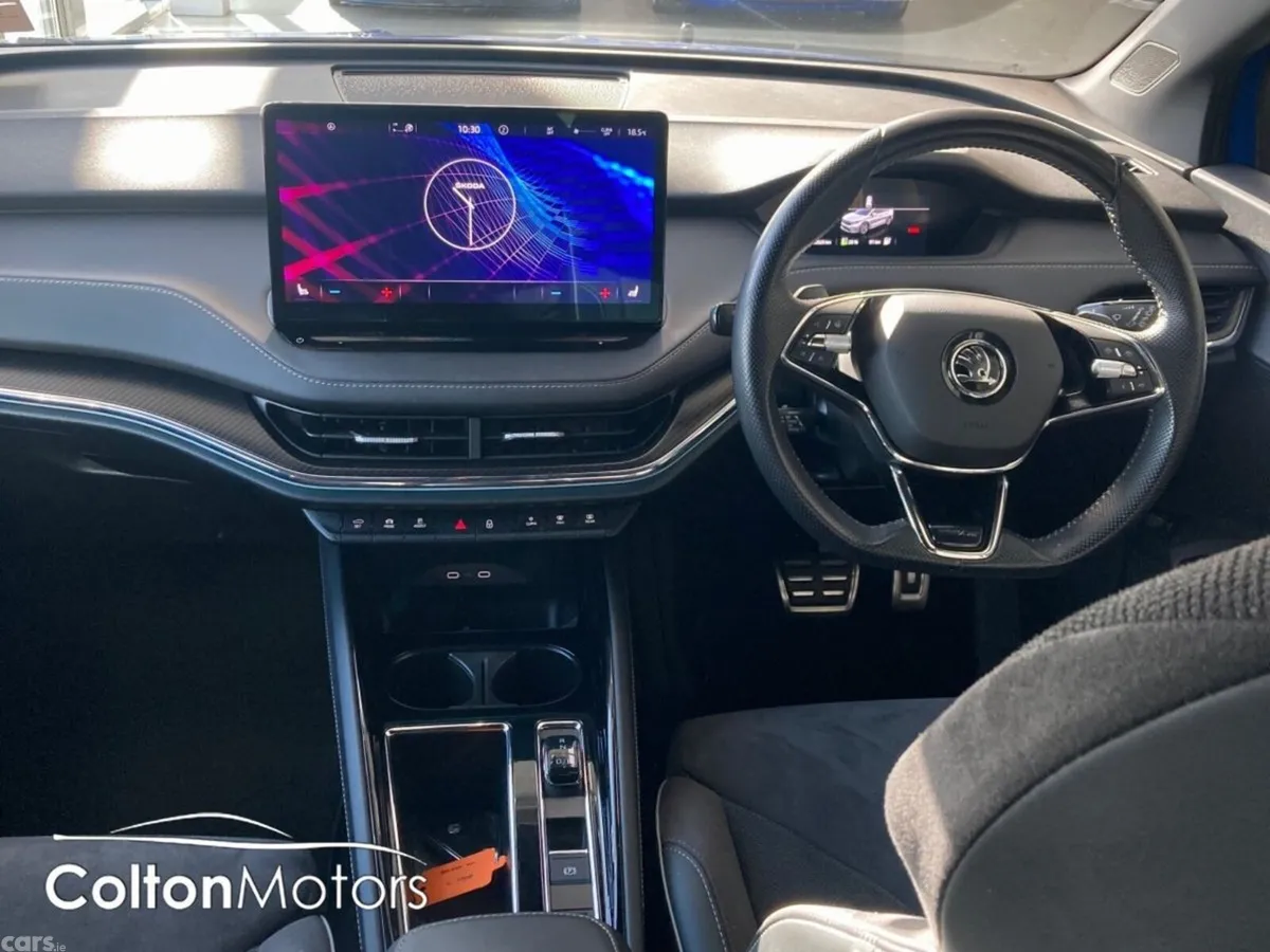 Skoda Enyaq Hatchback, Electric, 2023, Blue