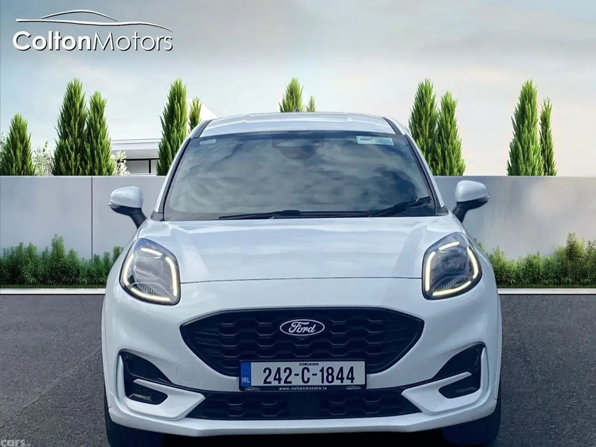 Ford Puma SUV, Petrol Hybrid, 2024, White