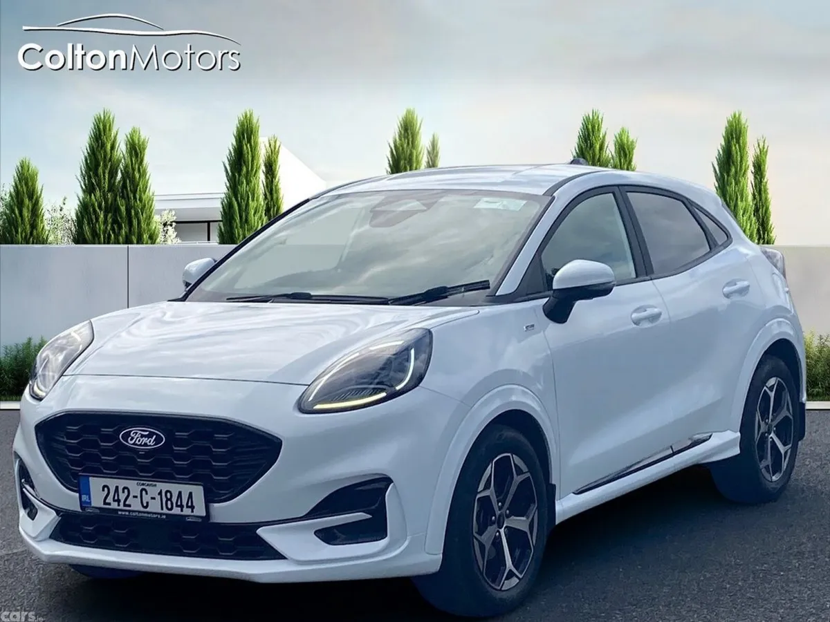 Ford Puma SUV, Petrol Hybrid, 2024, White