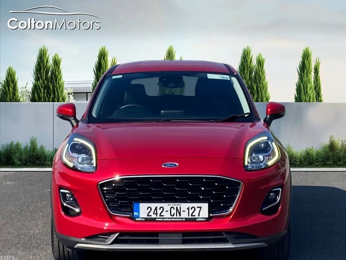 Ford Puma SUV, Petrol Hybrid, 2024, Red