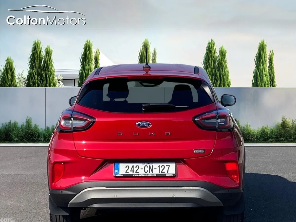 Ford Puma SUV, Petrol Hybrid, 2024, Red