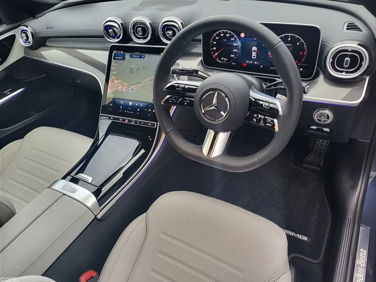 Mercedes-Benz C-Class Saloon, Diesel Hybrid, 2027, Blue