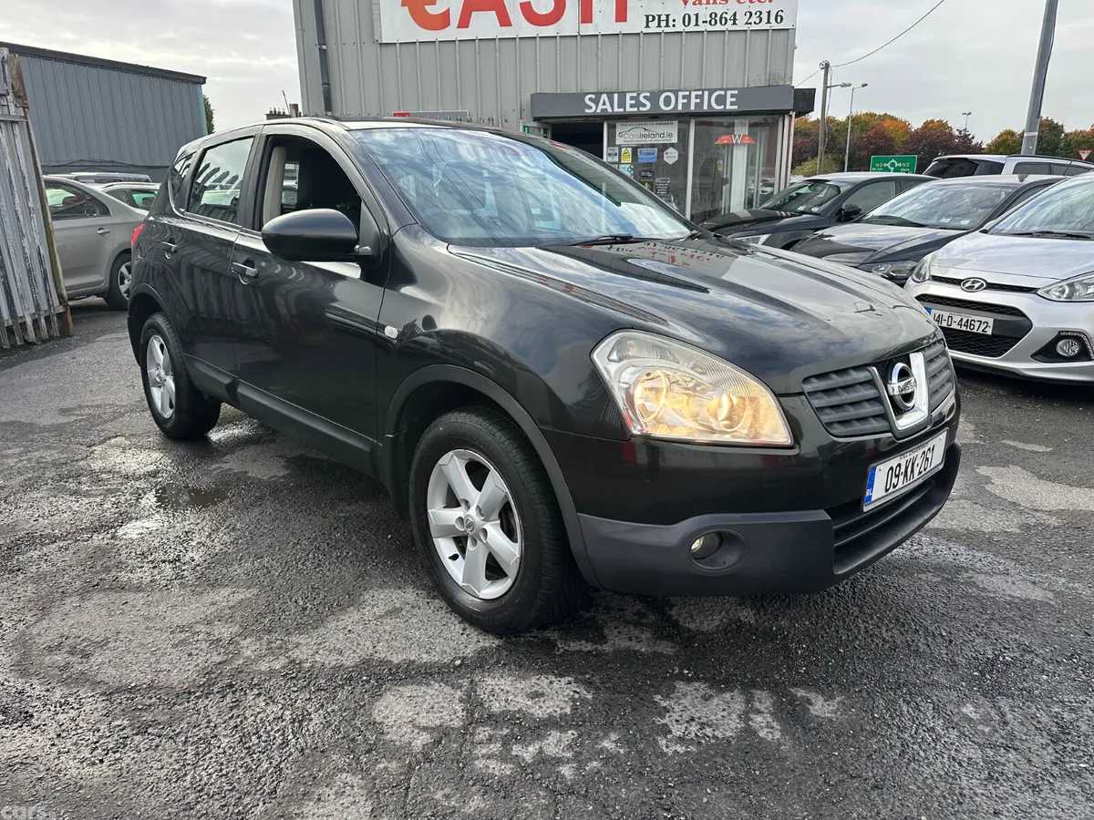 Nissan Qashqai Hatchback, Diesel, 2009, Black
