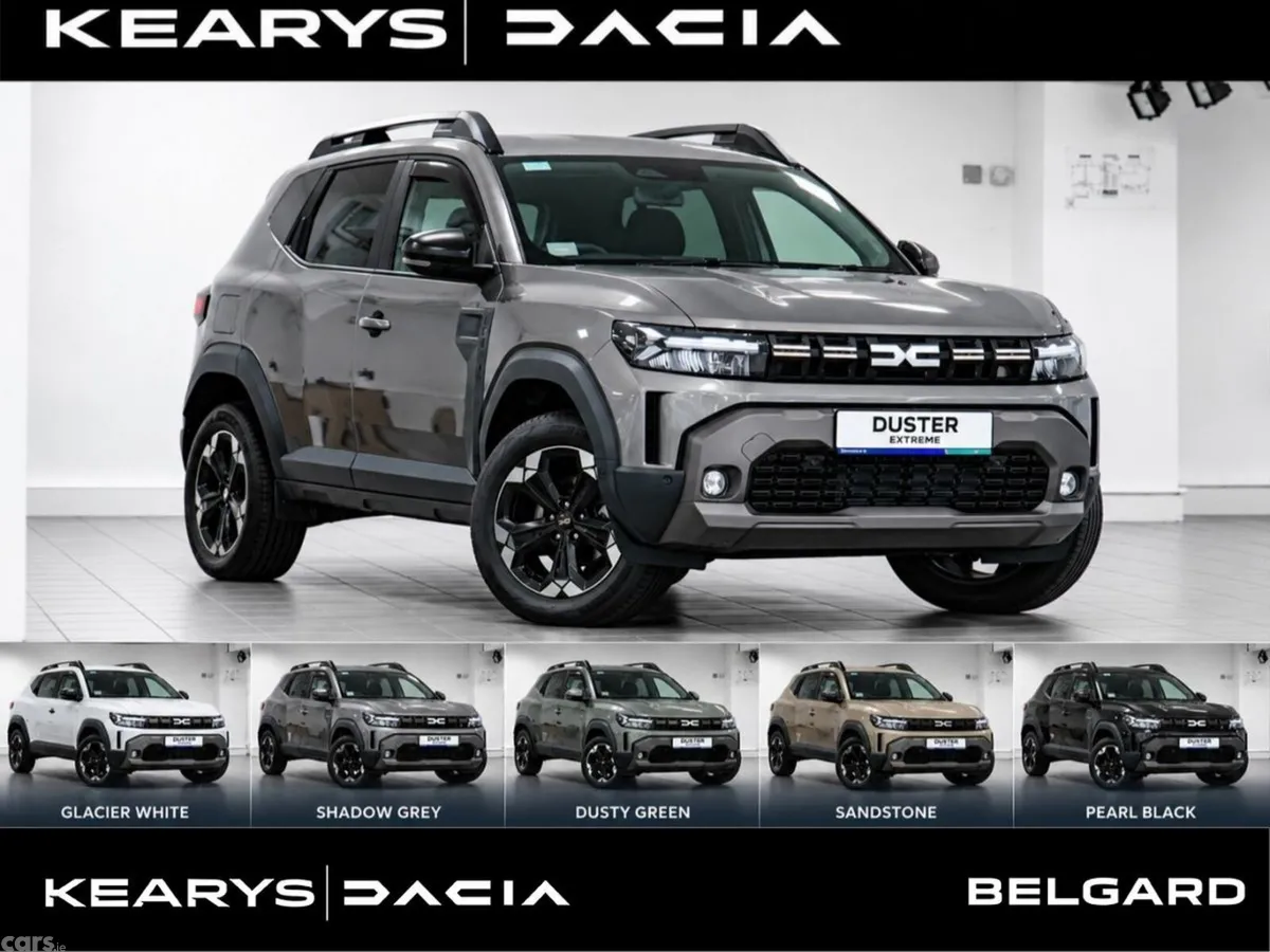 Dacia Duster SUV, Petrol Hybrid, 2027, Grey