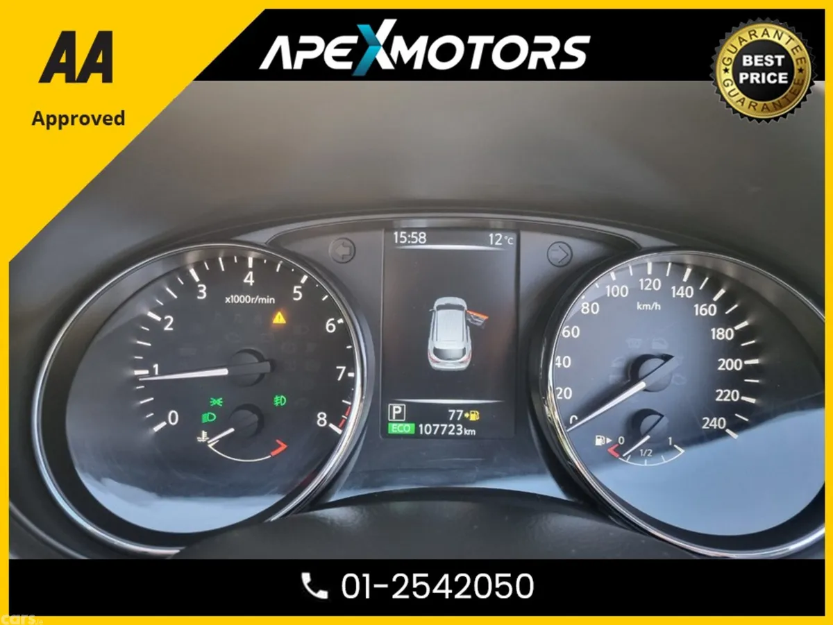 Nissan Qashqai SUV, Petrol, 2017, White