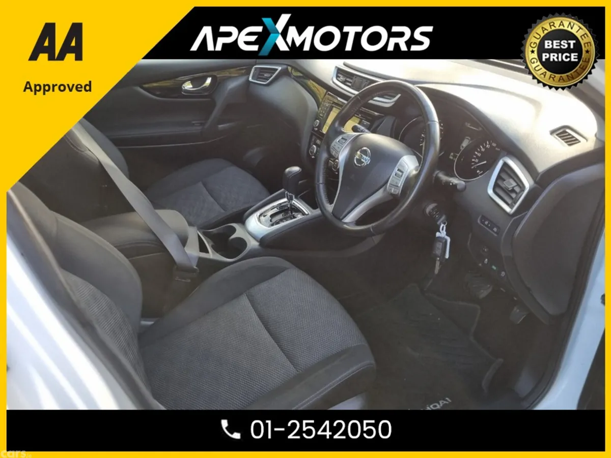 Nissan Qashqai SUV, Petrol, 2017, White