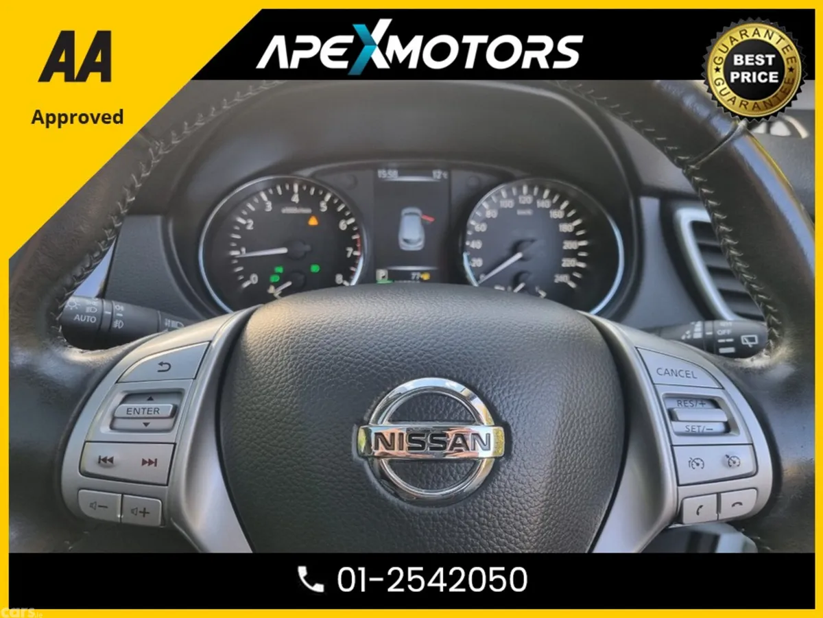 Nissan Qashqai SUV, Petrol, 2017, White