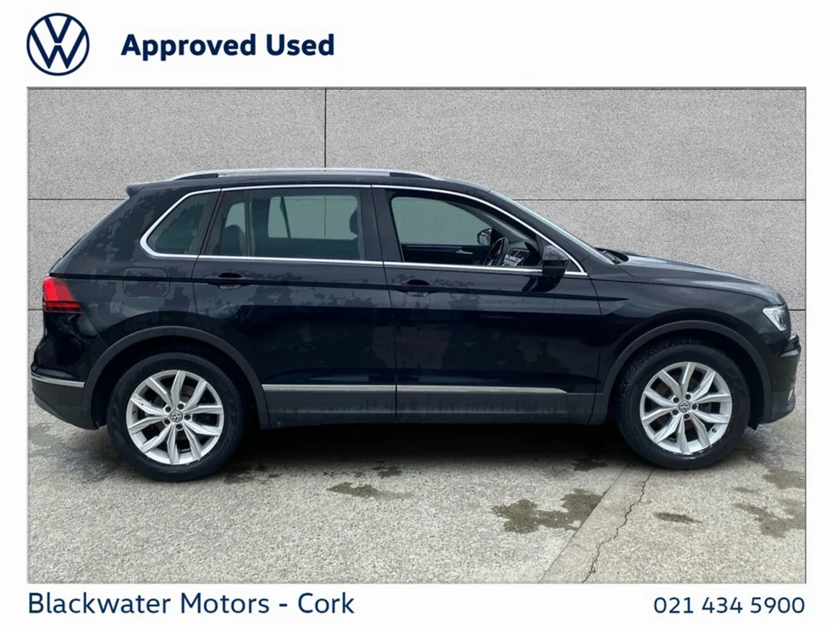 Volkswagen Tiguan Estate, Diesel, 2019, Black