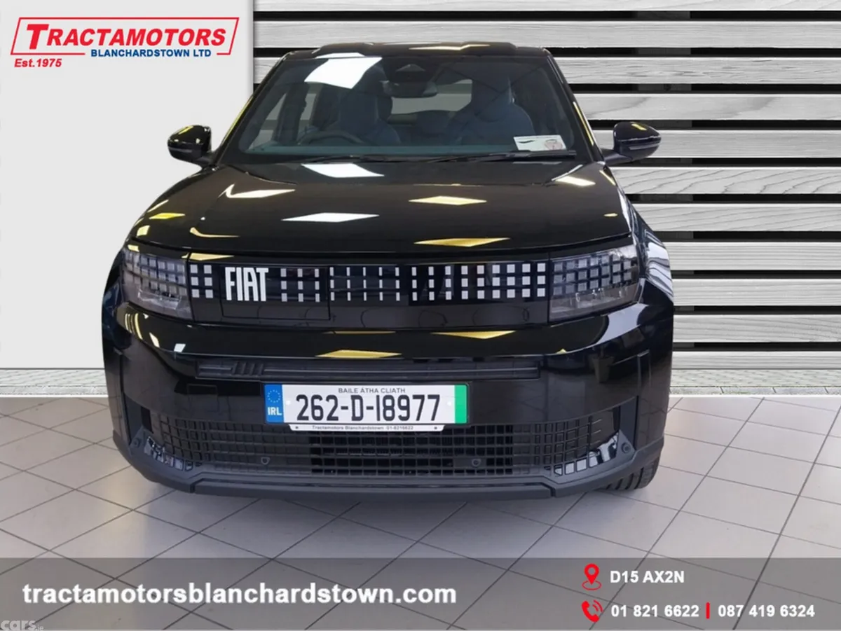 Fiat Panda Hatchback, Electric, 2026, Black
