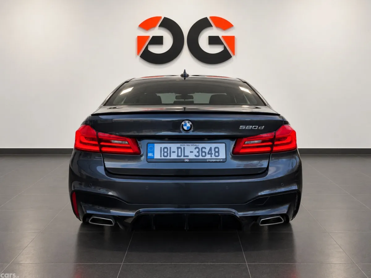 BMW 5-Series Saloon, Diesel, 2018, Grey