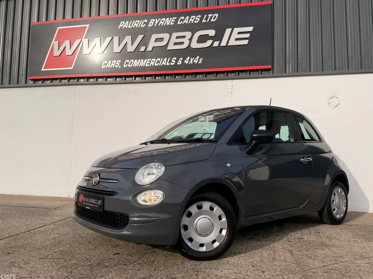 Fiat 500 Hatchback, Petrol, 2019, Grey