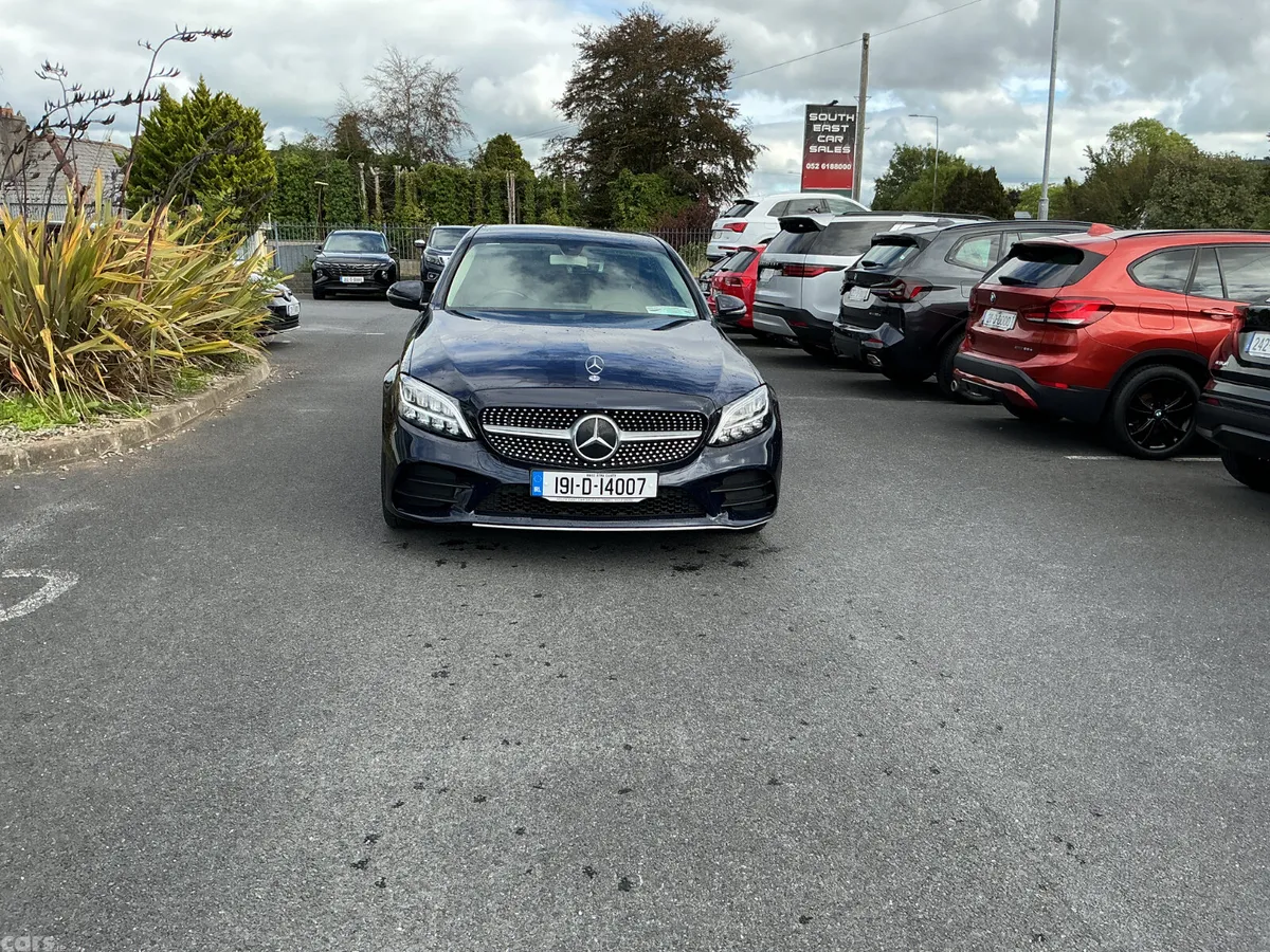 Mercedes-Benz C-Class Saloon, Diesel, 2019, Blue