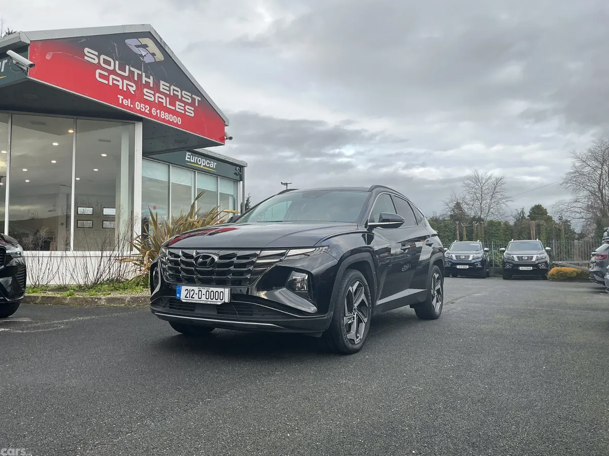 Hyundai Tucson SUV, Petrol Hybrid, 2021, Black