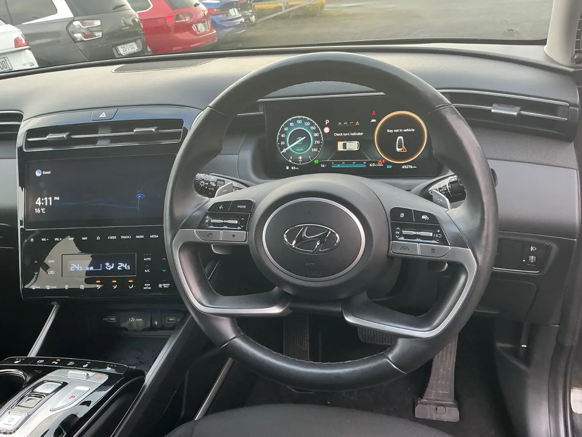 Hyundai Tucson SUV, Petrol Hybrid, 2021, Black