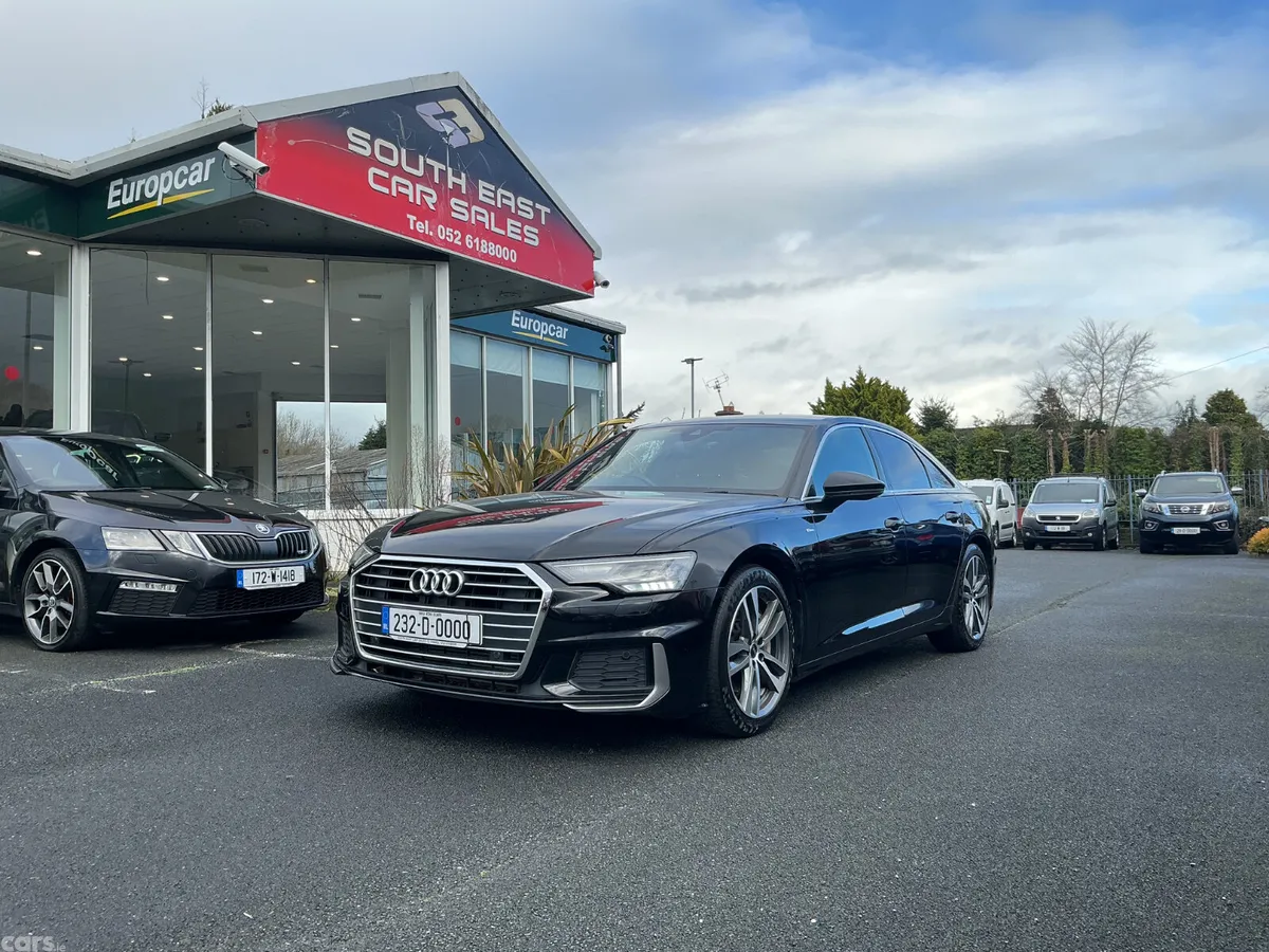 Audi A6 Saloon, Petrol Hybrid, 2023, Black