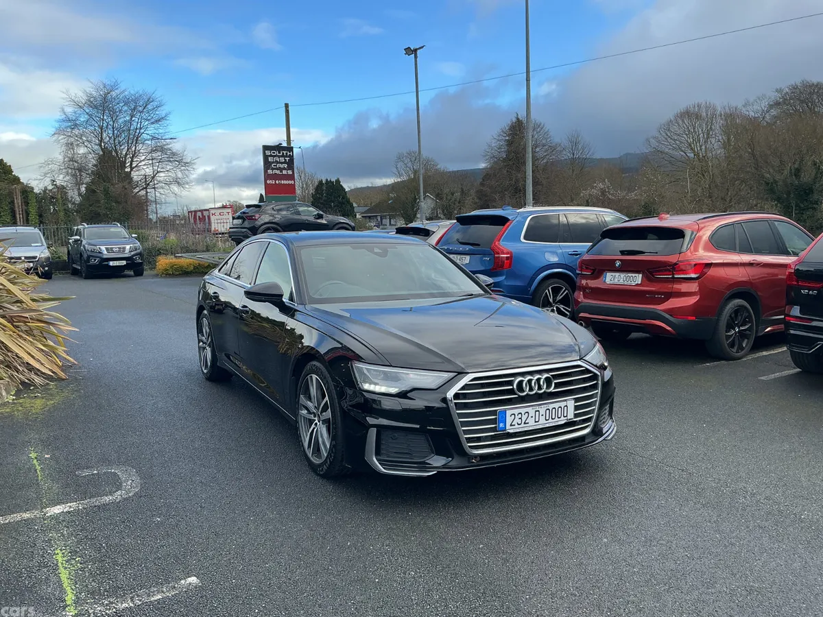 Audi A6 Saloon, Petrol Hybrid, 2023, Black