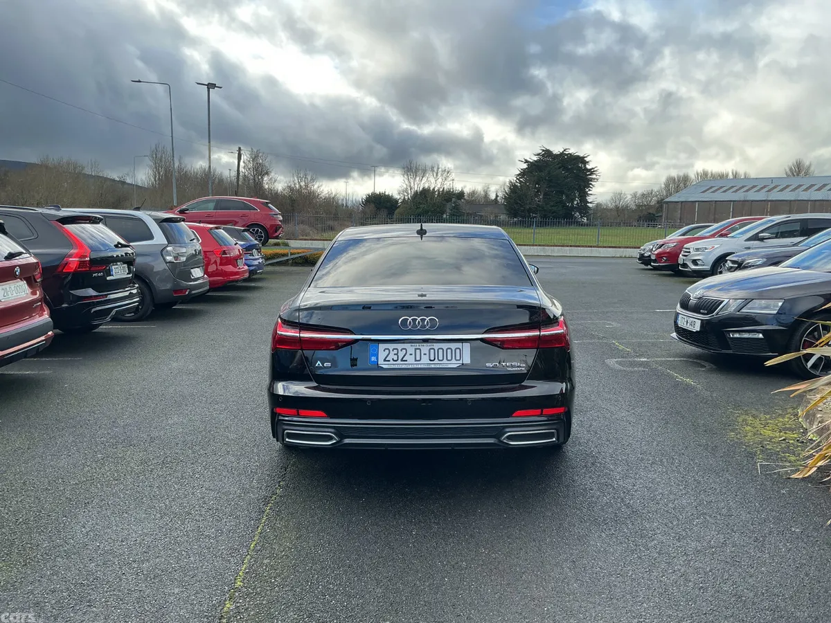 Audi A6 Saloon, Petrol Hybrid, 2023, Black