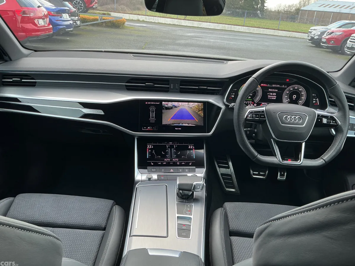 Audi A6 Saloon, Petrol Hybrid, 2023, Black