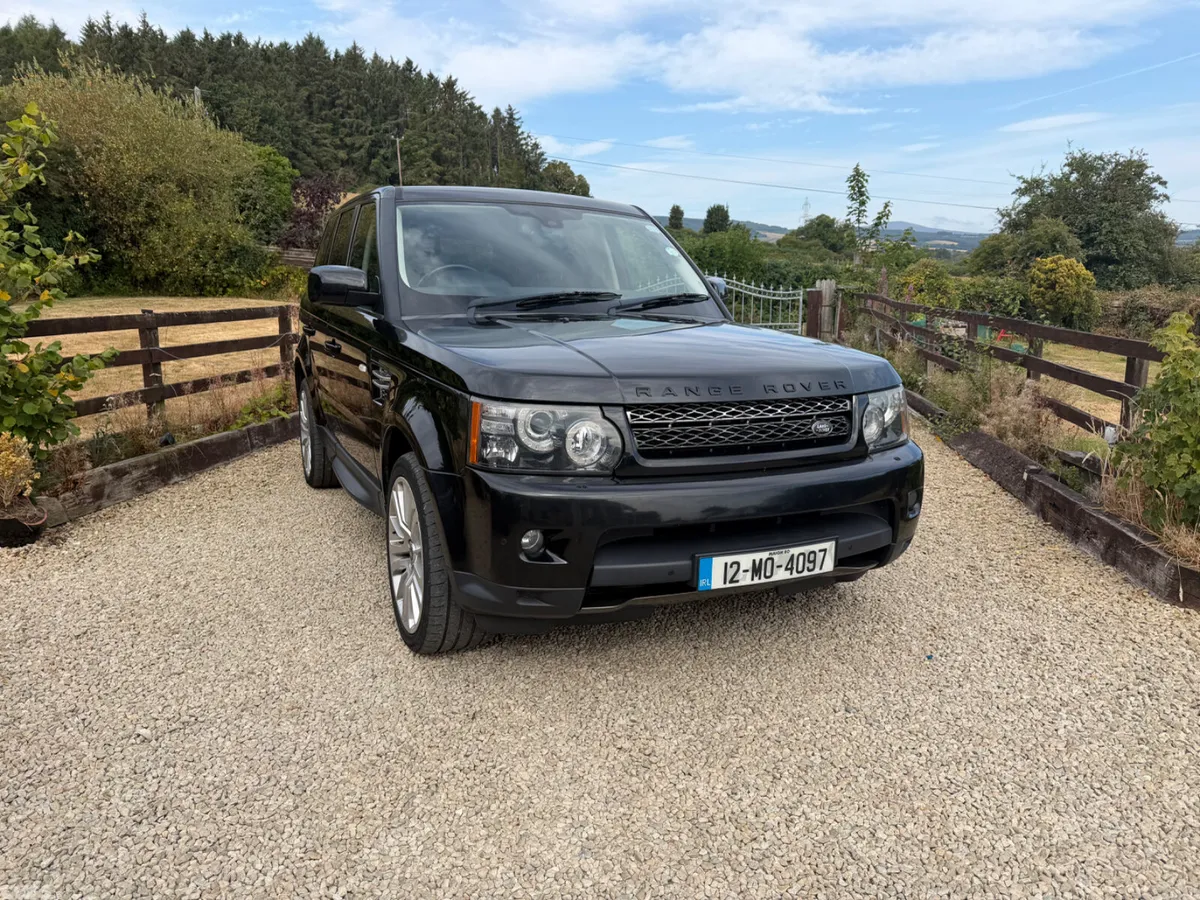 Land Rover Range Rover Sport SUV, Diesel, 2012, Black