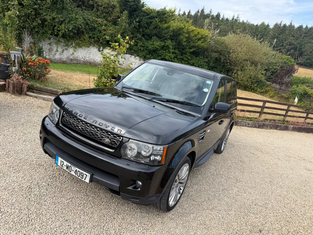 Land Rover Range Rover Sport SUV, Diesel, 2012, Black