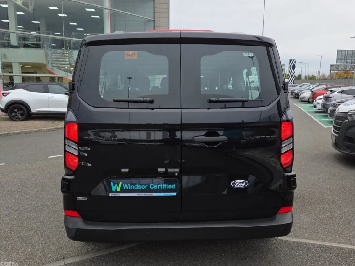 Ford Transit Custom MPV, Petrol Plug-in Hybrid, 2026, Black