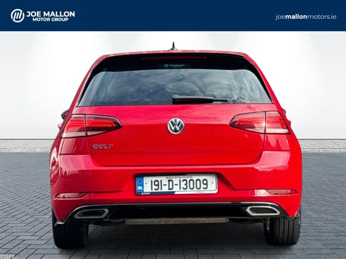 Volkswagen Golf Estate, Petrol, 2019, Red