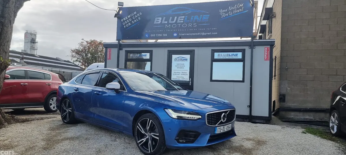 Volvo S90 Saloon, Diesel, 2017, Blue