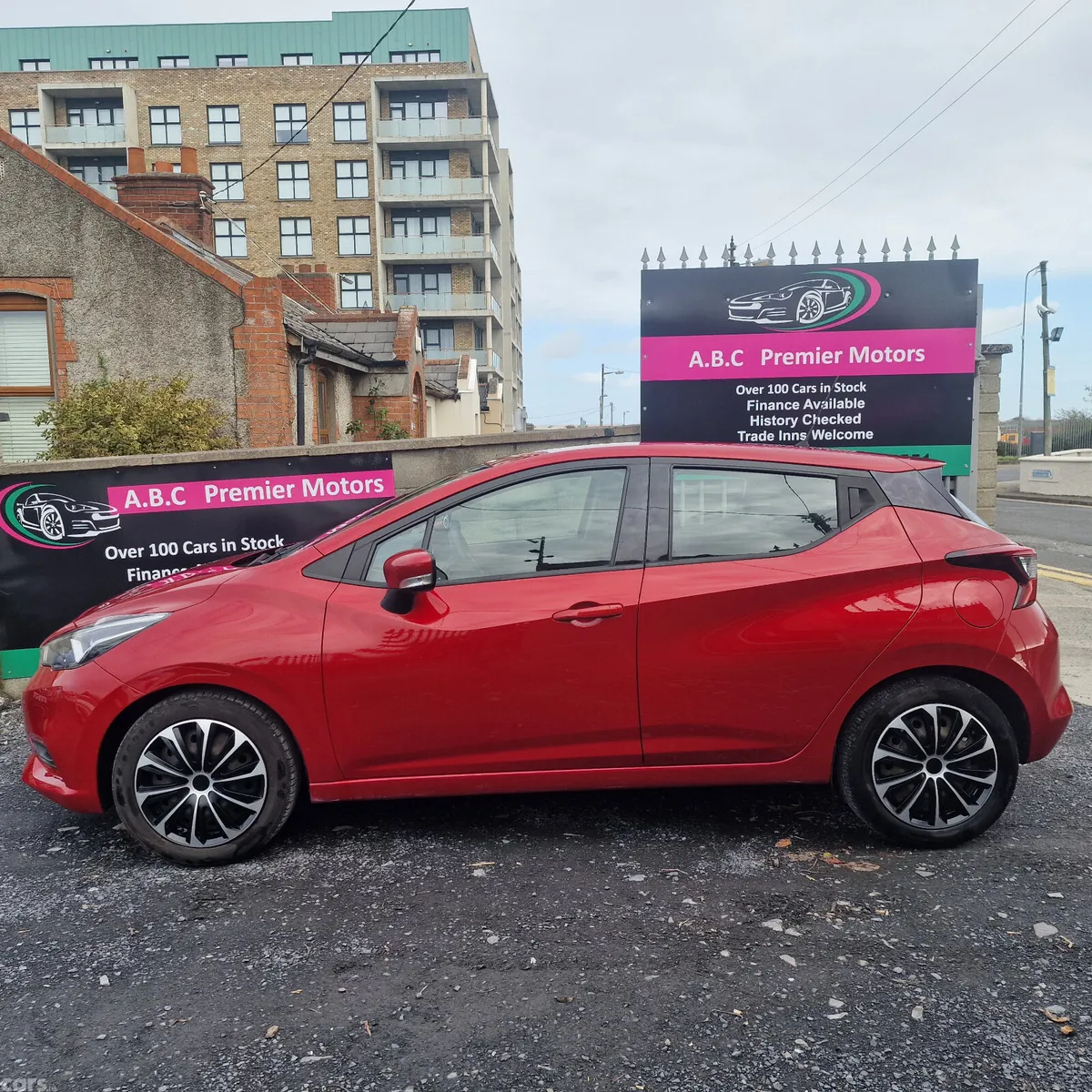 Nissan Micra Hatchback, Petrol, 2021, Red