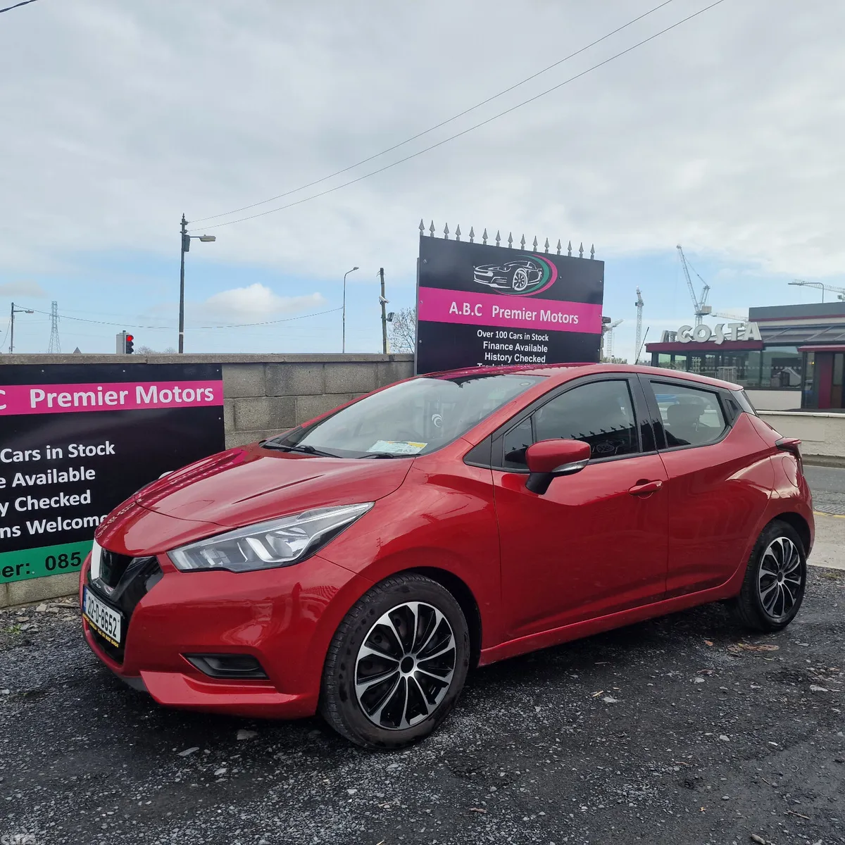 Nissan Micra Hatchback, Petrol, 2021, Red