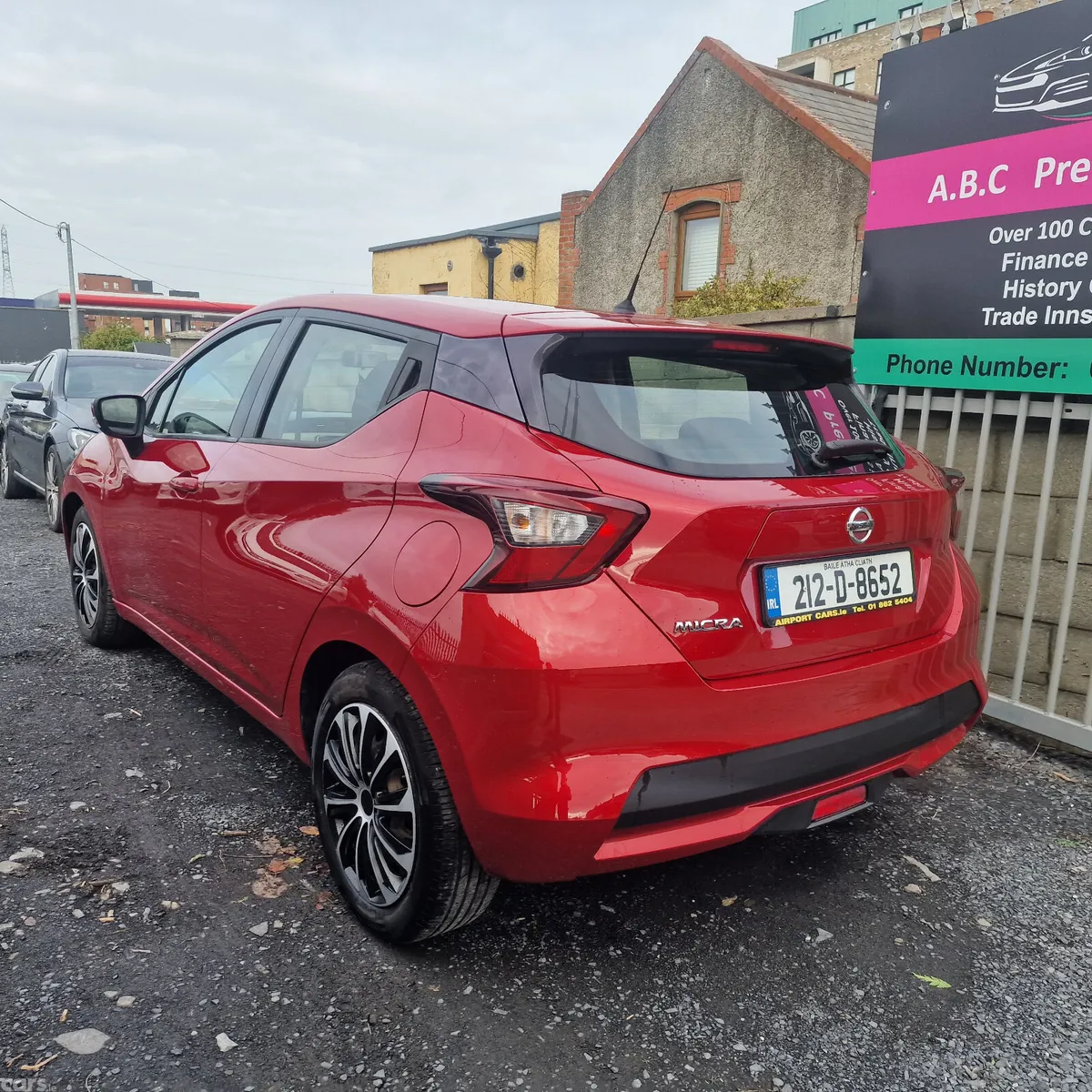 Nissan Micra Hatchback, Petrol, 2021, Red