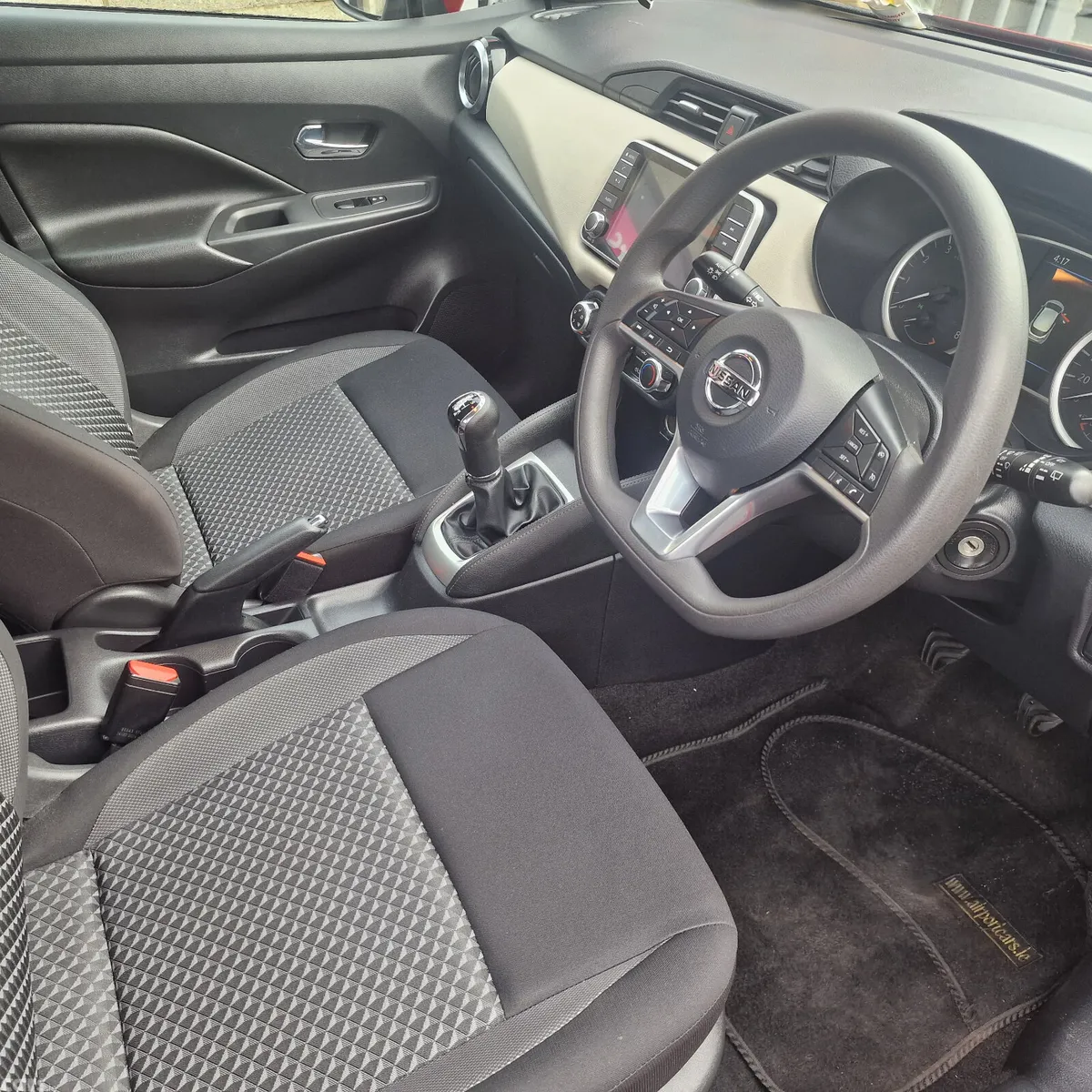 Nissan Micra Hatchback, Petrol, 2021, Red