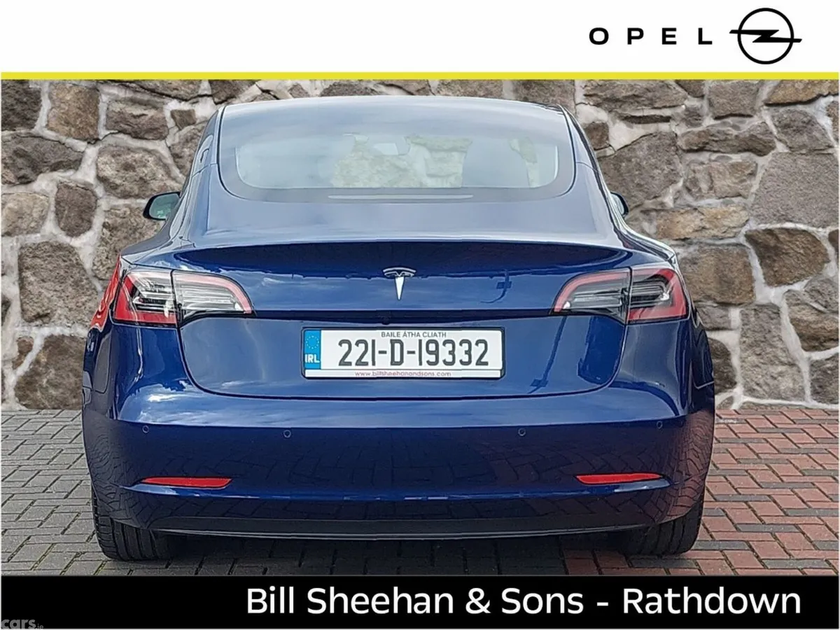 Tesla Model 3 Saloon, Electric, 2022, Blue