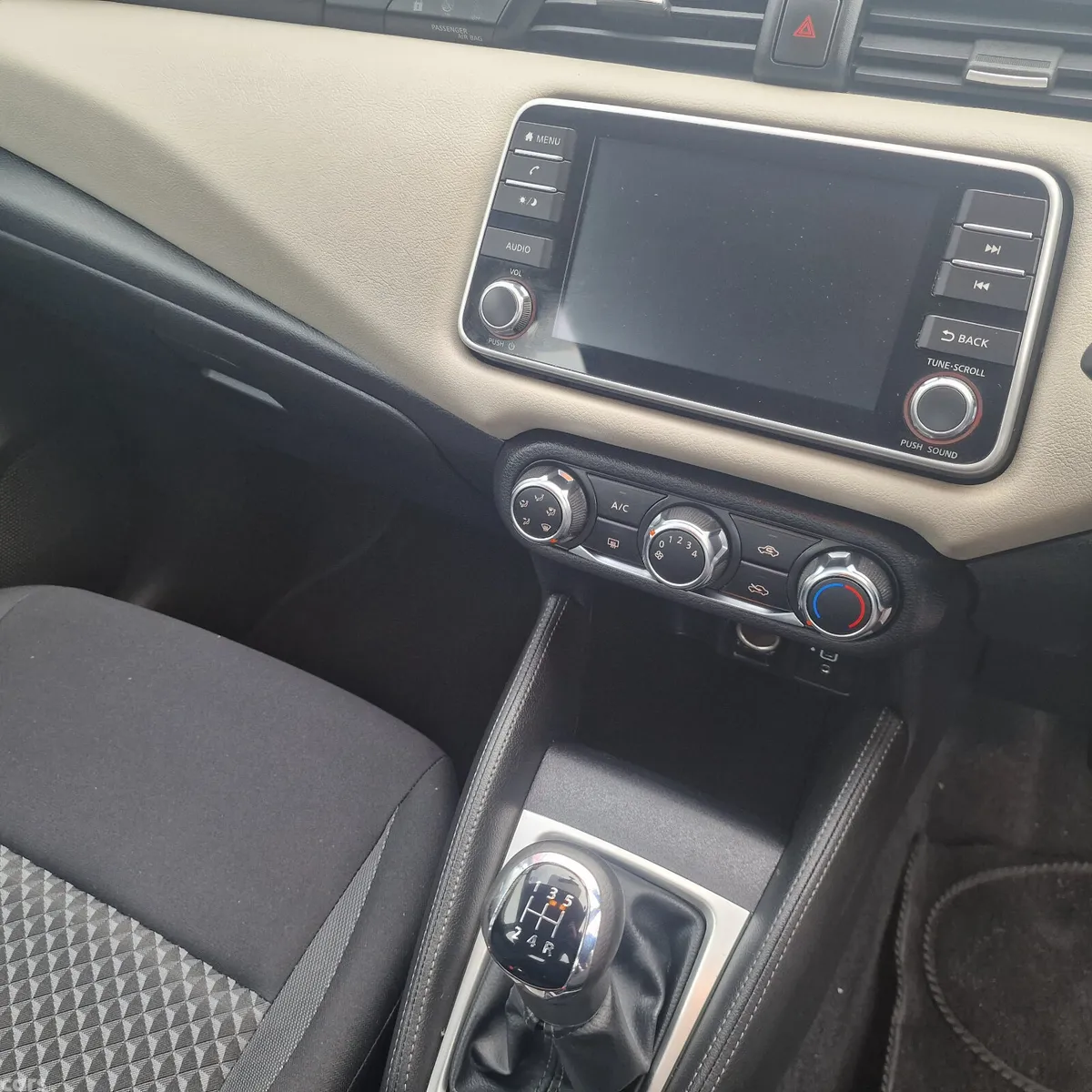 Nissan Micra Hatchback, Petrol, 2021, Red