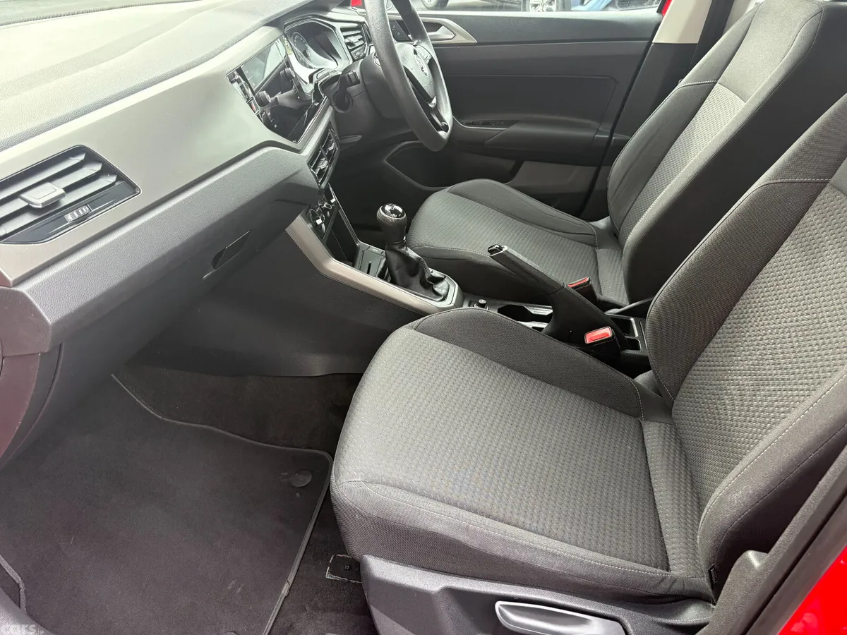 Volkswagen Polo Hatchback, Petrol, 2019, Red