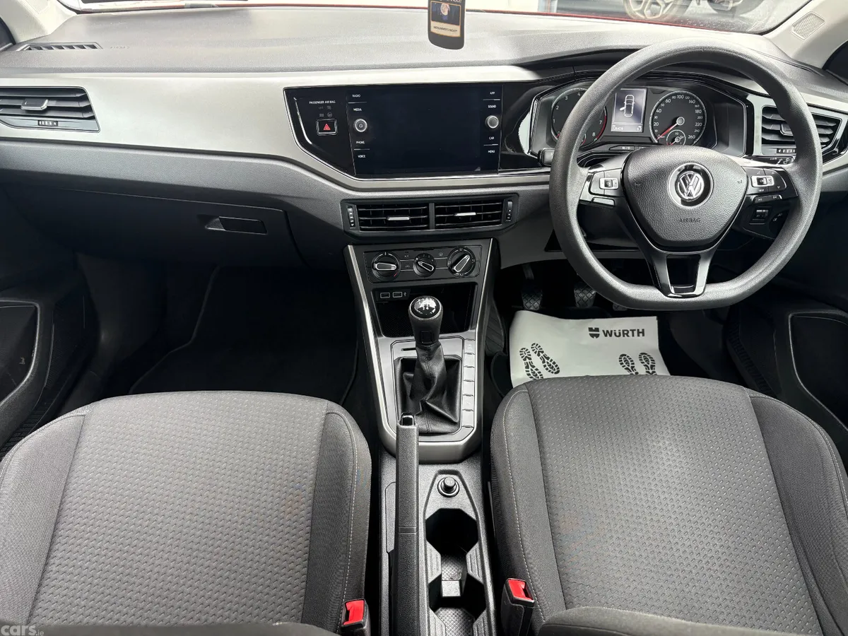Volkswagen Polo Hatchback, Petrol, 2019, Red